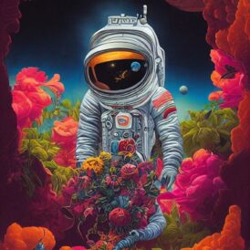 astronaut-universe-planting-flowers-7556460/