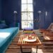 benjaminmoore-living-room-refresh-navy-blue-paint-living-room-walls-door